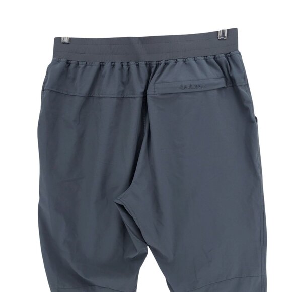 BAMBOO AVE Boundless Jogger Men's Gray 4-Way Stretch Activewear Recycled LARGE - Picture 4 of 7